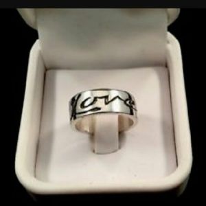Love In-scripted Ring James Avery **RETIRED**